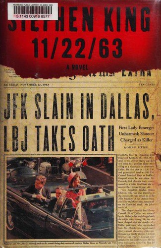 11/22/63 by Stephen King, book cover