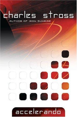 Accelerando by Charles Stross, book cover