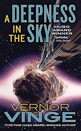 A Deepness in the Sky by Vernor Vinge, book cover