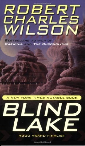 Blind Lake by Robert Charles Wilson, book cover