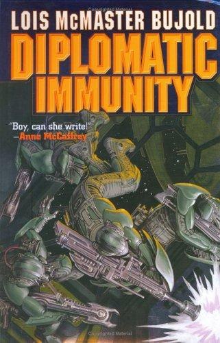 Diplomatic Immunity by Lois McMaster Bujold, book cover