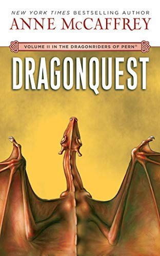 Dragonquest by Anne McCaffrey, book cover