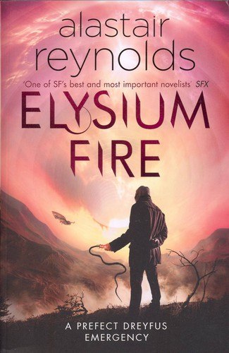 Elysium Fire by Alastair Reynolds, book cover