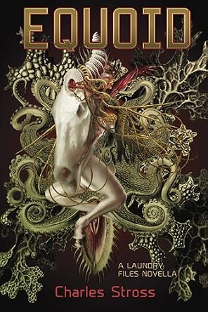 Equoid by Charles Stross, book cover