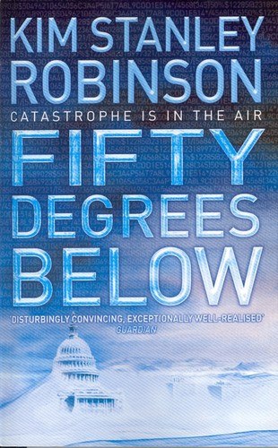 Fifty Degrees Below by Kim Stanley Robinson, book cover