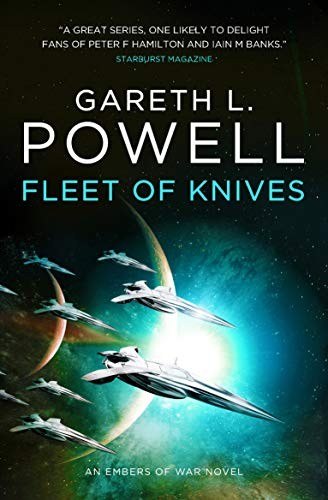 Fleet of Knives by Gareth L. Powell, book cover