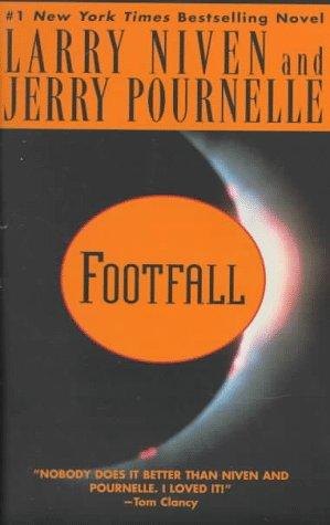 Footfall by Jerry Pournelle & Larry Niven, book cover