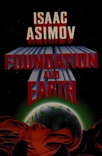 Foundation and Earth by Isaac Asimov, book cover