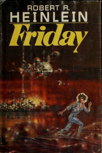Friday by Robert A. Heinlein, book cover