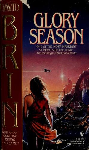 Glory Season by David Brin, book cover