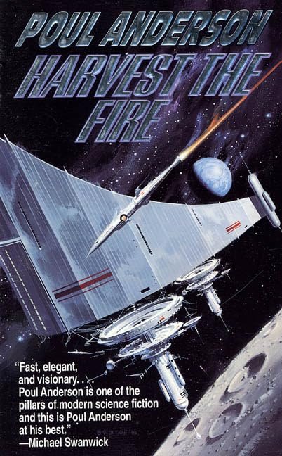 Harvest the Fire by Poul Anderson, book cover