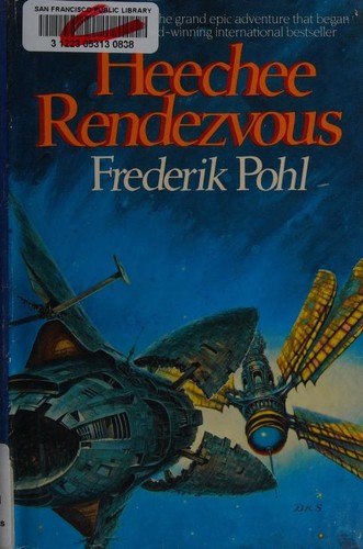 Heechee Rendezvous by Frederik Pohl, book cover