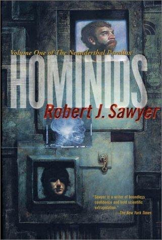 Hominids by Robert J. Sawyer, book cover