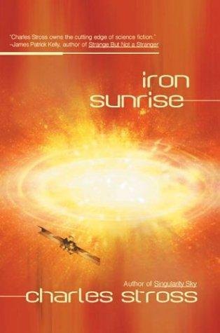 Iron Sunrise by Charles Stross, book cover
