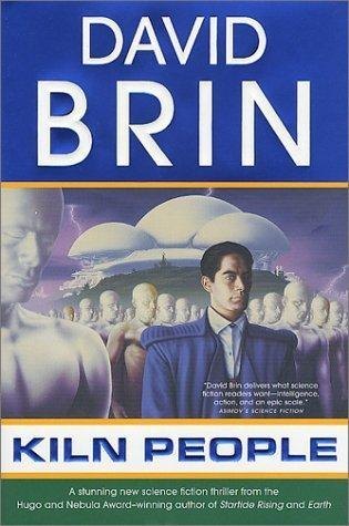 Kiln People by David Brin, book cover