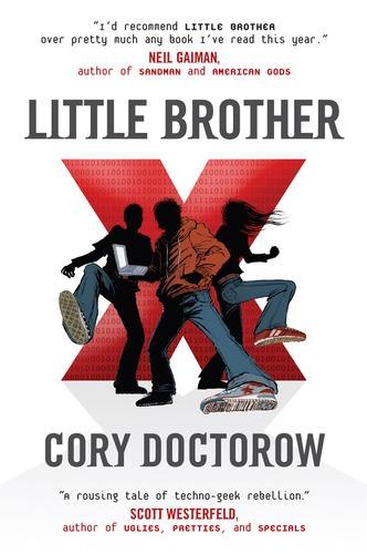 Little Brother by Cory Doctorow, book cover