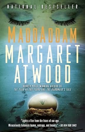 MaddAddam by Margaret Atwood, book cover