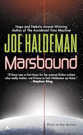 Marsbound by Joe Haldeman, book cover