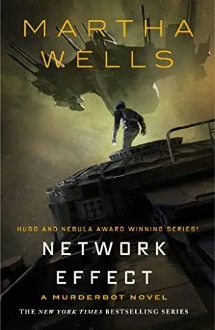 Network Effect by Martha Wells, book cover