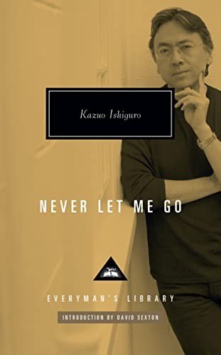 Never Let Me Go by Kazuo Ishiguro, book cover