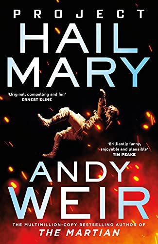 Project Hail Mary by Andy Weir, book cover
