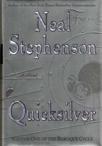 Quicksilver by Neal Stephenson, book cover
