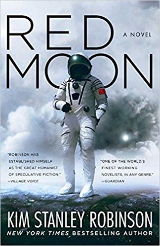 Red Moon by Kim Stanley Robinson, book cover