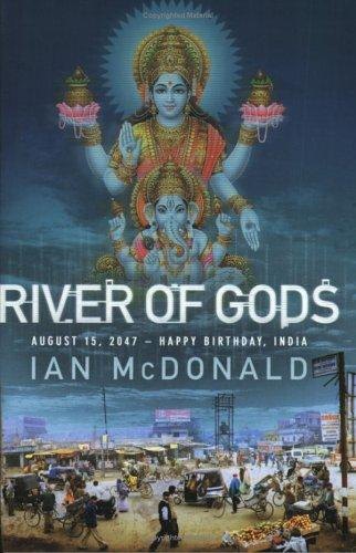 River of Gods by Ian McDonald, book cover