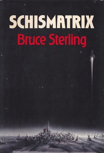 Schismatrix by Bruce Sterling, book cover