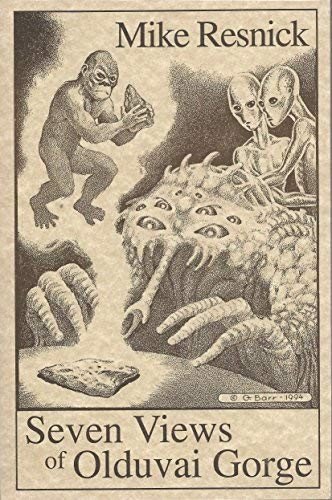 Seven Views of Olduvai Gorge by Mike Resnick, book cover