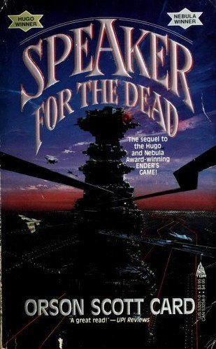 Speaker for the Dead by Orson Scott Card, book cover