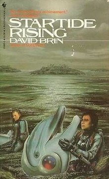 Startide Rising by David Brin, book cover