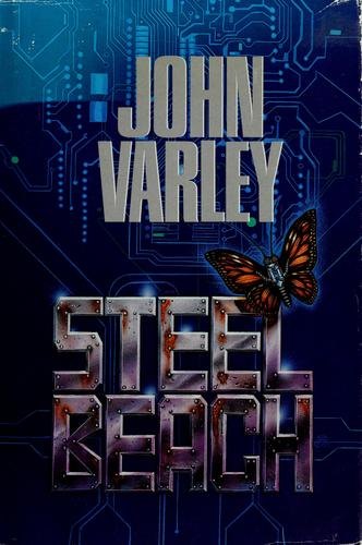 Steel Beach by John Varley, book cover
