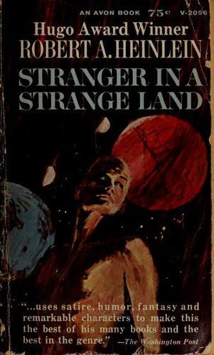 Stranger in a Strange Land by Robert A. Heinlein, book cover
