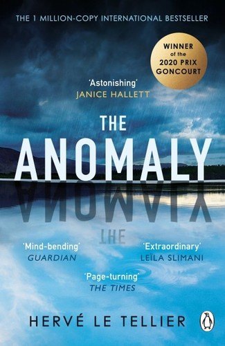 The Anomaly by Hervé Le Tellier, book cover