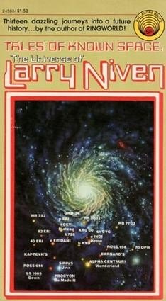 The Borderland of Sol by Larry Niven, book cover