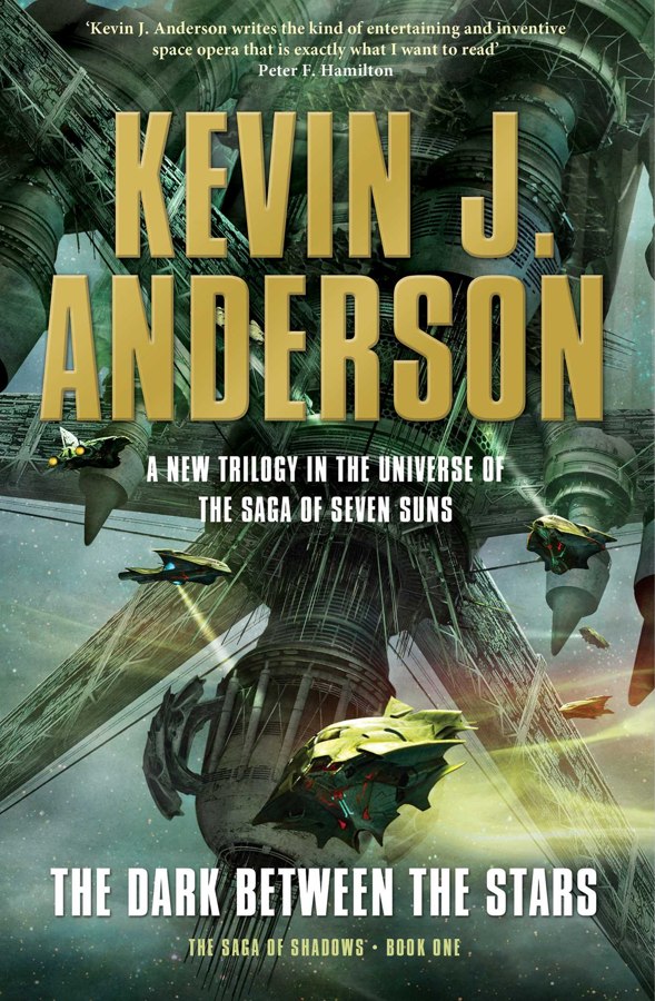 The Dark Between the Stars by Kevin J. Anderson, book cover