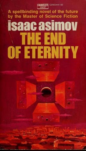 The End of Eternity by Isaac Asimov, book cover
