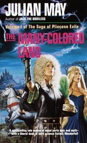The Many-Colored Land by Julian May, book cover
