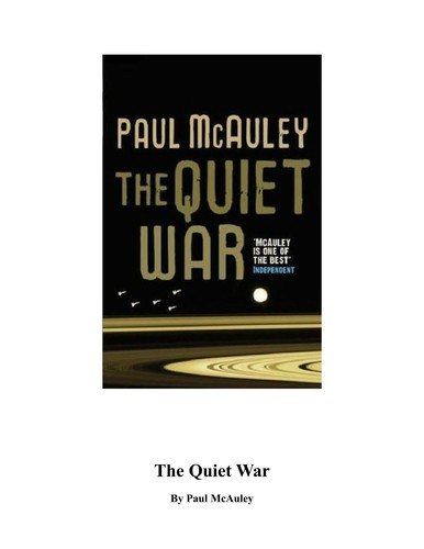 The Quiet War by Paul J. McAuley, book cover