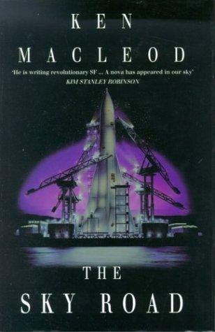 The Sky Road by Ken MacLeod, book cover