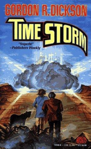 Time Storm by Gordon R. Dickson, book cover