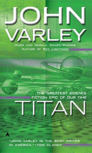 Titan by John Varley, book cover