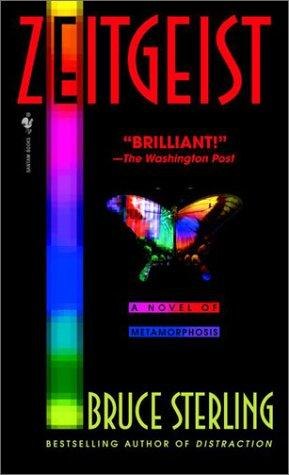 Zeitgeist by Bruce Sterling, book cover